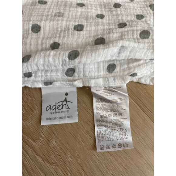 Aden + Anais muslin swaddle blankets set of 3 organic cotton - Picture 3 of 4